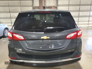 2018 Chevrolet Equinox LT with VIN 2GNAXSEVXJ6206846, listed as a Copart auction lot 46976605 with 76,830 mi miles and Salvage Title. Bid and sale history available at DreamBid. Image 6.
