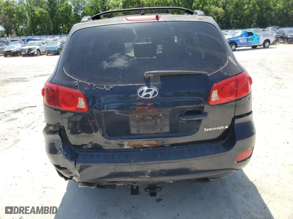 2007 Hyundai Santa Fe GLS with VIN 5NMSG13D77H036481, listed as a Copart auction lot 51627065 with 247,838 mi miles and Salvage Title. Bid and sale history available at carsss.com. Image 6.