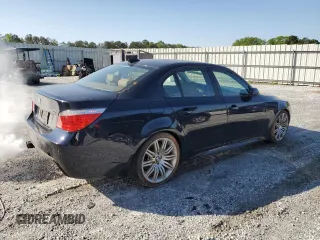 2009 BMW 5 Series 550i with VIN WBANW53559CT55439, listed as a Copart auction lot 52215715 with 135,715 mi miles and Clean Title. Bid and sale history available at carsss.com. Image 3.