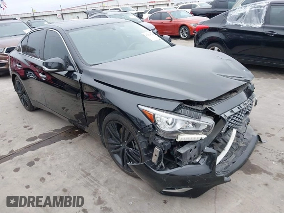 2022 Infiniti Q50 Luxe z VIN JN1EV7BPXNM311027, wystawiony jako IAAI lot #41424742 z przebiegiem 40 054 mil mil oraz . Historia ofert i sprzedaży dostępna na DreamBid. Obrazek 1.