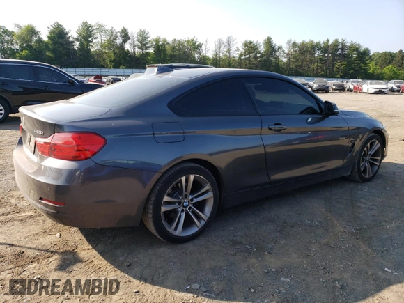 2016 BMW 4 Series 428i xDrive with VIN WBA3N9C53GK251004, listed as a Copart auction lot 58945725 with 111,619 mi miles and Salvage title. Bid and sale history available at DreamBid. Image 3.