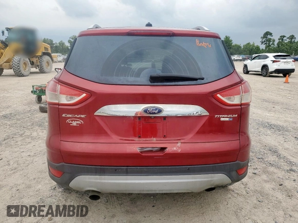 2015 Ford Escape Titanium z VIN 1FMCU9J94FUB09903, wystawiony jako Copart lot #59922275 z przebiegiem 132 243 mil mil oraz Czysty tytuł • Clean title. Historia ofert i sprzedaży dostępna na DreamBid. Obrazek 6.