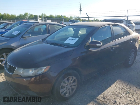 2010 Kia Forte EX with VIN KNAFU4A26A5306448, listed as a IAAI auction lot 42048677 with 172,095 mi miles. Bid and sale history available at carsss.com. Image 15.