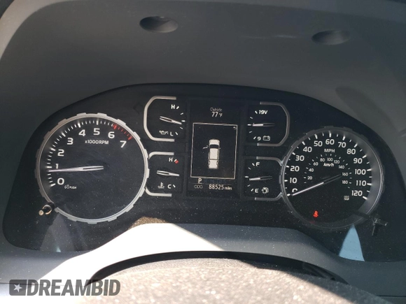 2018 Toyota Tundra 2WD SR5 with VIN 5TFEY5F14JX232833, listed as a Copart auction lot 78046644 with 88,525 mi miles and Salvage Title. Bid and sale history available at carsss.com. Image 9.