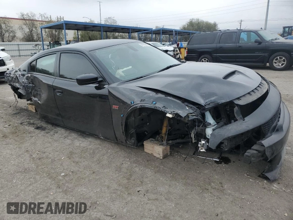 2020 Dodge Charger Scat Pack Widebody z VIN 2C3CDXGJ5LH232350, wystawiony jako Copart lot #47999665 z przebiegiem 37 599 mil mil oraz Szkoda całkowita • Salvage title. Historia ofert i sprzedaży dostępna na DreamBid. Obrazek 4.