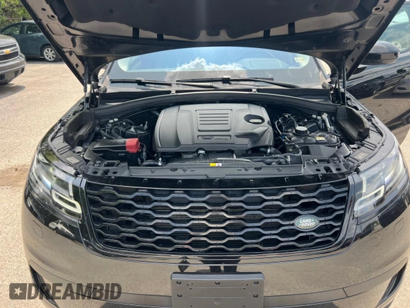 2019 Land Rover Range Rover Velar S with VIN SALYB2EX2KA785495, listed as a Copart auction lot 59565305 with 90,951 mi miles and Clean title. Bid and sale history available at DreamBid. Image 7.