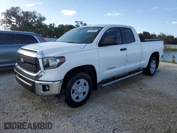 2018 Toyota Tundra 2WD SR with VIN 5TFRM5F11JX130290, listed as a Copart auction lot 74195064 with 0 mi miles and Non Repairable. Bid and sale history available at carsss.com. Image 1.