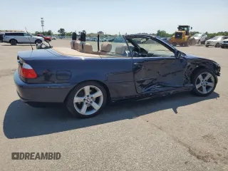 2004 BMW 3 Series 325Ci with VIN WBABW33434PL25386, listed as a Copart auction lot 62984964 with 88,373 mi miles and Salvage Title. Bid and sale history available at carsss.com. Image 3.