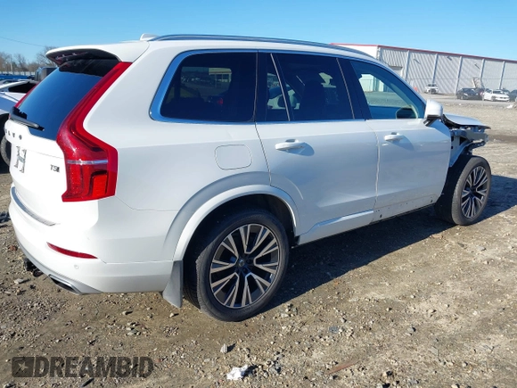 2021 Volvo XC90 Momentum with VIN YV4102PK4M1678500, listed as a IAAI auction lot 41185134 with 54,373 mi miles. Bid and sale history available at carsss.com. Image 4.