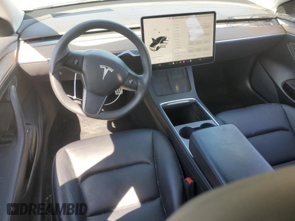 2021 Tesla Model 3 Performance with VIN 5YJ3E1ECXMF091342, listed as a Copart auction lot 49987595 with 120,881 mi miles and Salvage Title. Bid and sale history available at DreamBid. Image 8.