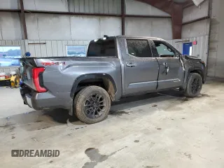 2022 Toyota Tundra 1794 Edition with VIN 5TFMA5DB6NX002857, listed as a Copart auction lot 57826375 with 32,825 mi miles and Non repairable. Bid and sale history available at DreamBid. Image 3.