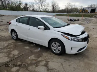2018 Kia Forte LX with VIN 3KPFK4A76JE242548, listed as a Copart auction lot 52556265 with 107,465 mi miles and Salvage Title. Bid and sale history available at carsss.com. Image 4.