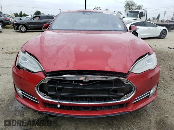 2016 Tesla Model S 70 with VIN 5YJSA1E18GF131881, listed as a Copart auction lot 54513134 with 133,785 mi miles and Salvage title. Bid and sale history available at DreamBid. Image 5.