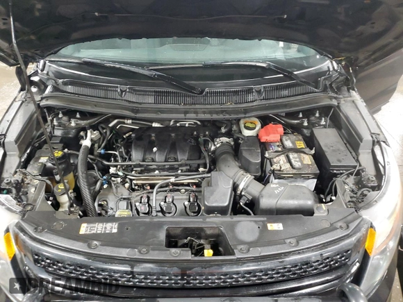 2014 Ford Utility Police Interceptor with VIN 1FM5K8AR3EGA04453, listed as a Copart auction lot 87294124 with 200,560 mi miles and Salvage Title. Bid and sale history available at carsss.com. Image 13.