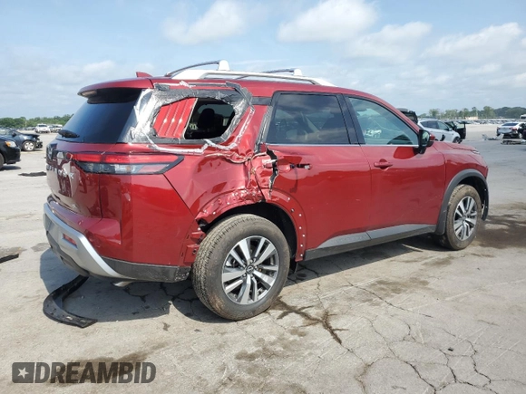 2024 Nissan Pathfinder SL с VIN 5N1DR3CAXRC310631, выставлен на аукционе Copart как лот 62862655 с пробегом 3 609 миль миль и Списание • Salvage title. История ставок и продаж доступна на DreamBid. Изображение 3.