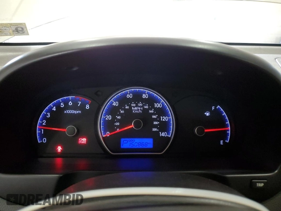 2010 Hyundai Elantra GLS z VIN KMHDU4AD2AU041962, wystawiony jako Copart lot #58291965 z przebiegiem 150 868 mil mil oraz Szkoda całkowita • Salvage title. Historia ofert i sprzedaży dostępna na DreamBid. Obrazek 9.