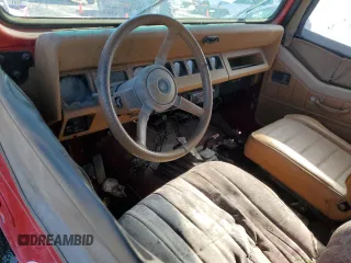 1995 Jeep Wrangler S with VIN 1J4FY19P3SP287072, listed as a Copart auction lot 79582064 with 0 mi miles and Salvage Title. Bid and sale history available at carsss.com. Image 8.