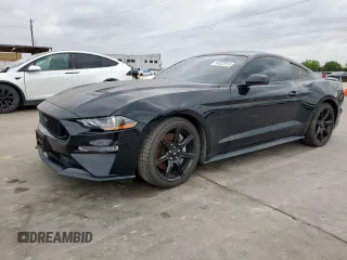 2018 Ford Mustang GT with VIN 1FA6P8CF0J5104163, listed as a Copart auction lot 54922815 with 182,483 mi miles and Clean Title. Bid and sale history available at DreamBid. Image 1.