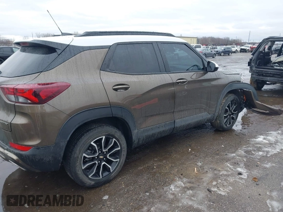 2021 Chevrolet TrailBlazer ACTIV with VIN KL79MSSL1MB024068, listed as a IAAI auction lot 41377320 with 65,777 mi miles and . Bid and sale history available at DreamBid. Image 4.