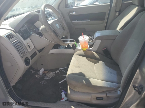 2010 Mercury Mariner with VIN 4M2CN8B77AKJ08932, listed as a Copart auction lot 75317094 with 0 mi miles and Salvage Title. Bid and sale history available at carsss.com. Image 7.