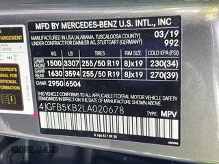 2020 Mercedes-Benz GLE 450 z VIN 4JGFB5KB2LA020678, wystawiony jako IAAI lot #41555044 z przebiegiem 61 651 mil mil oraz . Historia ofert i sprzedaży dostępna na DreamBid. Obrazek 9.