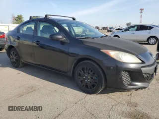 2013 Mazda 3 i Sport with VIN JM1BL1UP5D1845360, listed as a Copart auction lot 54293845 with 219,905 mi miles and Salvage Title. Bid and sale history available at DreamBid. Image 4.