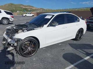 2014 BMW 3 Series 328i with VIN WBA3C1C59EK114251, listed as a IAAI auction lot 41636531 with 1 mi miles. Bid and sale history available at carsss.com. Image 2.