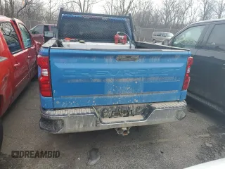 2021 Chevrolet Silverado 1500 LT with VIN 1GCRYDED2MZ159610, listed as a Copart auction lot 88875575 with 96,643 mi miles and Salvage Title. Bid and sale history available at DreamBid. Image 6.
