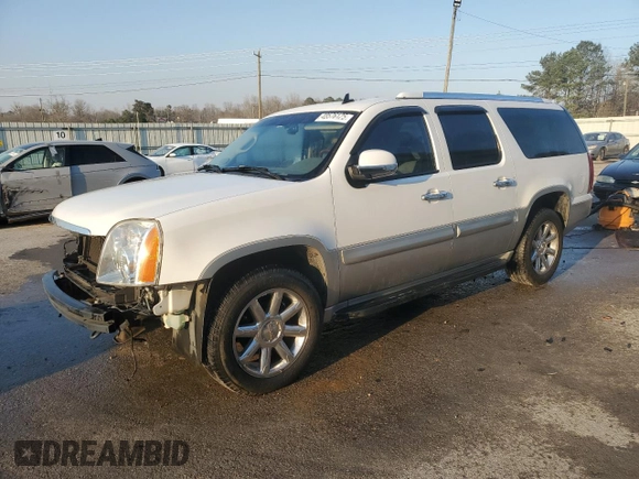 2007 GMC Yukon XL SLT with VIN 1GKFC16047J223455, listed as a Copart auction lot 48576125 with 0 mi miles and Salvage Title. Bid and sale history available at carsss.com. Image 1.