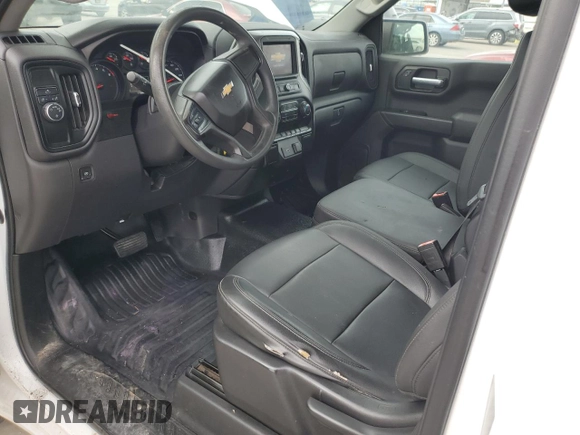 2020 Chevrolet Silverado 1500 Work Truck with VIN 3GCNWAEH2LG314435, listed as a Copart auction lot 85661854 with 61,709 mi miles and Salvage Title. Bid and sale history available at DreamBid. Image 8.
