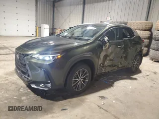 2025 Lexus NX 350 z VIN 2T2AGCEZ5SC081445, wystawiony jako Copart lot #51842125 z przebiegiem 9 861 mil mil oraz Szkoda całkowita • Salvage title. Historia ofert i sprzedaży dostępna na DreamBid. Obrazek 1.