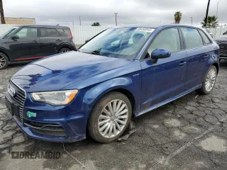 2016 Audi A3 e-tron Premium z VIN WAUUPBFF1GA063758, wystawiony jako Copart lot #88456045 z przebiegiem 29 437 mil mil oraz Szkoda całkowita • Salvage title. Historia ofert i sprzedaży dostępna na DreamBid. Obrazek 1.