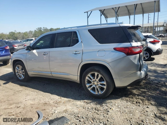 2018 Chevrolet Traverse High Country with VIN 1GNEVKKW9JJ282680, listed as a Copart auction lot 47005675 with 102,651 mi miles and Salvage Title. Bid and sale history available at carsss.com. Image 2.