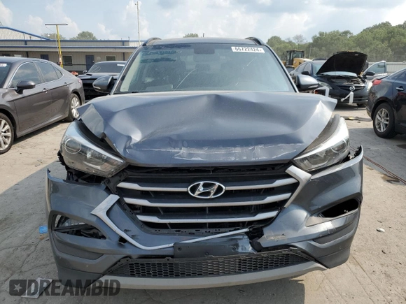 2017 Hyundai Tucson Value with VIN KM8J3CA26HU555466, listed as a Copart auction lot 66722424 with 114,412 mi miles and Salvage Title. Bid and sale history available at carsss.com. Image 5.