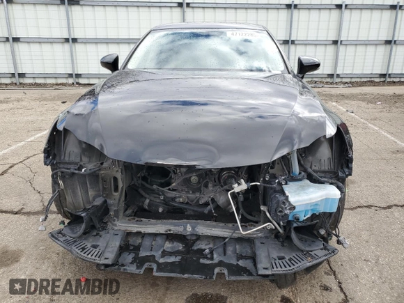 2015 Lexus IS 250 with VIN JTHCF1D2XF5027889, listed as a Copart auction lot 47122285 with 122,426 mi miles and Salvage Title. Bid and sale history available at DreamBid. Image 5.