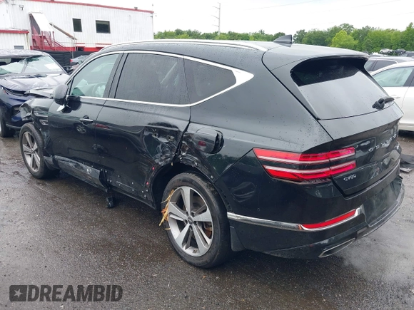 2021 Genesis GV80 with VIN KMUHCESC9MU068355, listed as a IAAI auction lot 42495325 with Not provided miles and . Bid and sale history available at DreamBid. Image 3.
