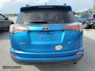 2018 Toyota RAV4 LE with VIN JTMZFREV0JJ174791, listed as a Copart auction lot 52642245 with 0 mi miles and Salvage Title. Bid and sale history available at carsss.com. Image 6.