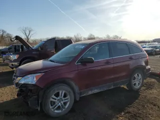 2010 Honda CR-V EX with VIN 3CZRE3H5XAG703980, listed as a Copart auction lot 48558155 with 72,213 mi miles and Salvage Title. Bid and sale history available at carsss.com. Image 1.
