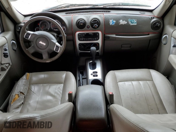 2007 Jeep Liberty Limited z VIN 1J4GK58K37W525728, wystawiony jako Copart lot #75100254 z przebiegiem 180 529 mil mil oraz Szkoda całkowita • Salvage title. Historia ofert i sprzedaży dostępna na DreamBid. Obrazek 8.