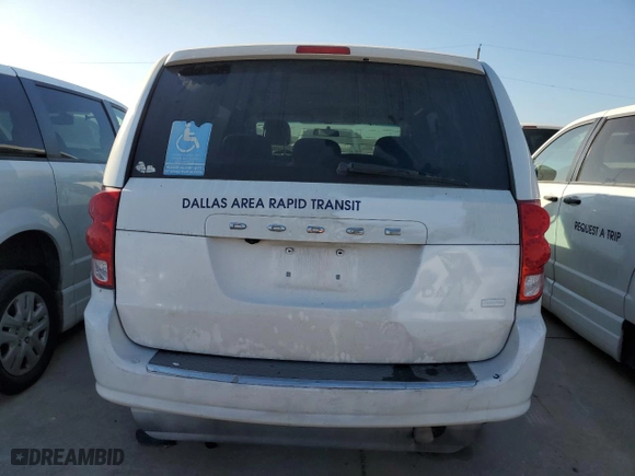 2017 Dodge Grand Caravan SE Plus with VIN 2C4RDGBG8HR776487, listed as a Copart auction lot 75354094 with 370,887 mi miles and Clean Title. Bid and sale history available at carsss.com. Image 6.