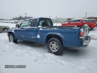 2003 Dodge Dakota SLT with VIN 1D7HL42X63S219989, listed as a Copart auction lot 41495915 with 83,841 mi miles and Clean Title. Bid and sale history available at carsss.com. Image 2.