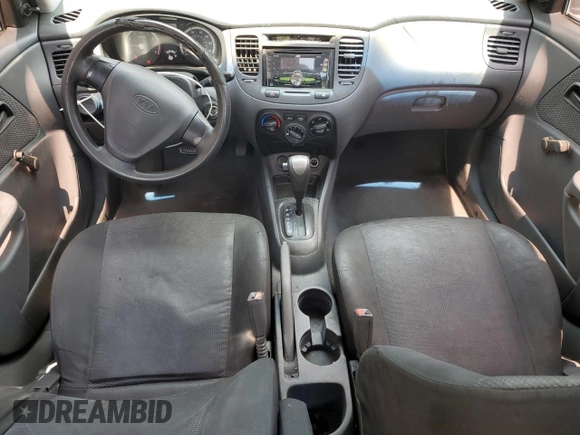2009 Kia Rio LX with VIN KNADE223296539006, listed as a Copart auction lot 69229394 with 227,766 mi miles and Salvage Title. Bid and sale history available at DreamBid. Image 8.
