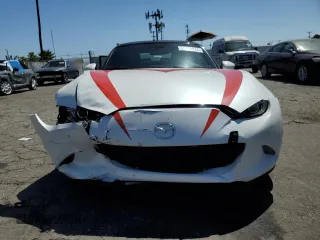 2021 Mazda MX-5 Miata Grand Touring with VIN JM1NDAD77M0459510, listed as a Copart auction lot 68654874 with 39,657 mi miles and Salvage title. Bid and sale history available at DreamBid. Image 5.