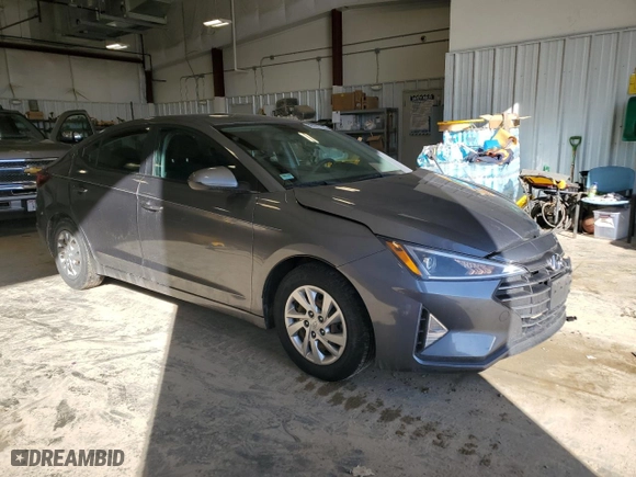 2019 Hyundai Elantra SE with VIN KMHD74LF8KU830804, listed as a Copart auction lot 48101735 with 69,021 mi miles and Salvage Title. Bid and sale history available at carsss.com. Image 4.