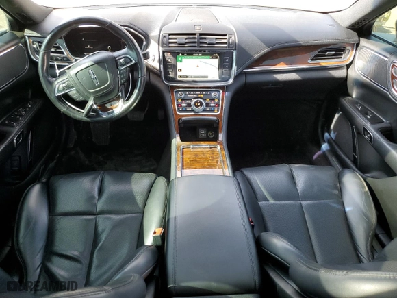 2018 Lincoln Continental Select with VIN 1LN6L9TK3J5605746, listed as a Copart auction lot 74476824 with 77,171 mi miles and Salvage Title. Bid and sale history available at carsss.com. Image 8.