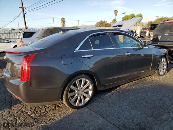 2016 Cadillac ATS Sedan Luxury Collection RWD with VIN 1G6AB5RS9G0107044, listed as a Copart auction lot 81133234 with 77,294 mi miles and Salvage Title. Bid and sale history available at carsss.com. Image 3.