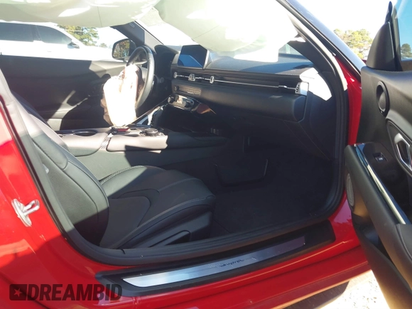 2022 Toyota Supra 3.0 with VIN WZ1DB0C04NW051045, listed as a IAAI auction lot 41156875 with 3,851 mi miles and . Bid and sale history available at DreamBid. Image 5.