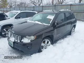 2014 Jeep Compass Latitude with VIN 1C4NJDEB1ED762578, listed as a IAAI auction lot 41244333 with 145,085 mi miles and . Bid and sale history available at carsss.com. Image 17.
