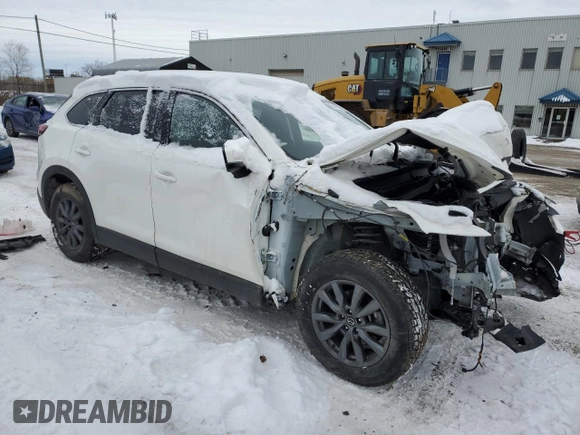 2023 Mazda CX-9 Sport with VIN JM3TCBBYXP0643587, listed as a Copart auction lot 83408634 with 43,957 mi miles and Non Repairable. Bid and sale history available at DreamBid. Image 4.