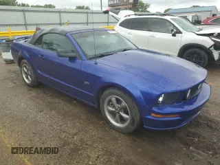 2005 Ford Mustang GT Deluxe with VIN 1ZVHT85H055196732, listed as a Copart auction lot 55848375 with 148,083 mi miles and Salvage Title. Bid and sale history available at DreamBid. Image 4.